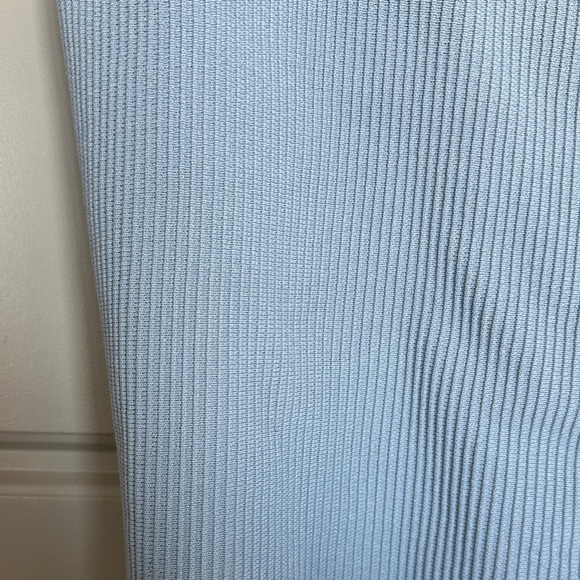 Aritzia Babaton Light Blue Ribbed Camisole - Picture 5 of 6